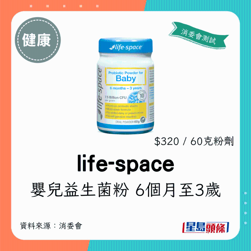 life-space 嬰兒益生菌粉 6個(gè)月至3 歲 Probiotic Powder for Baby