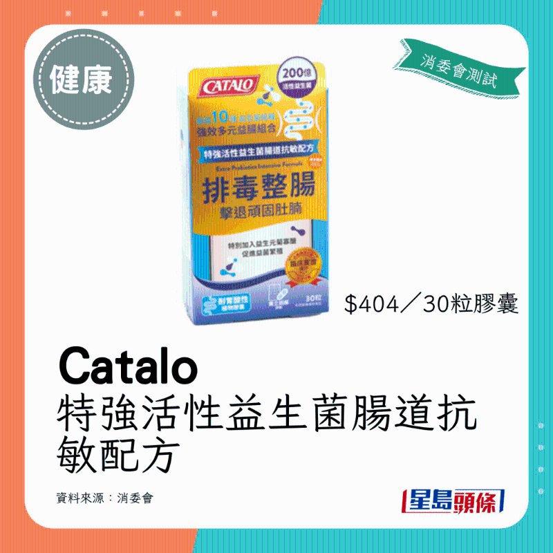 Catalo 特強(qiáng)活性益生菌腸道抗敏配方